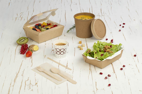Takeaway Ready Meal Packaging - tray, menu box, coffee cup, pizza box
